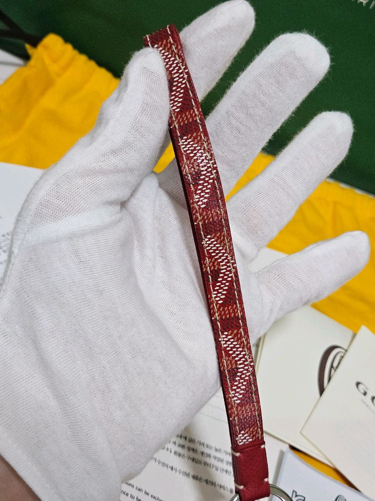 [새상품] 고야드 쥬방스 토일렛 백 클러치 & 키링--6