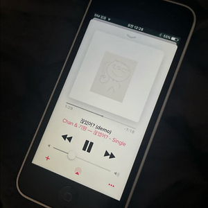 아이폰5c 16GB(전화/문자 가능) 무음