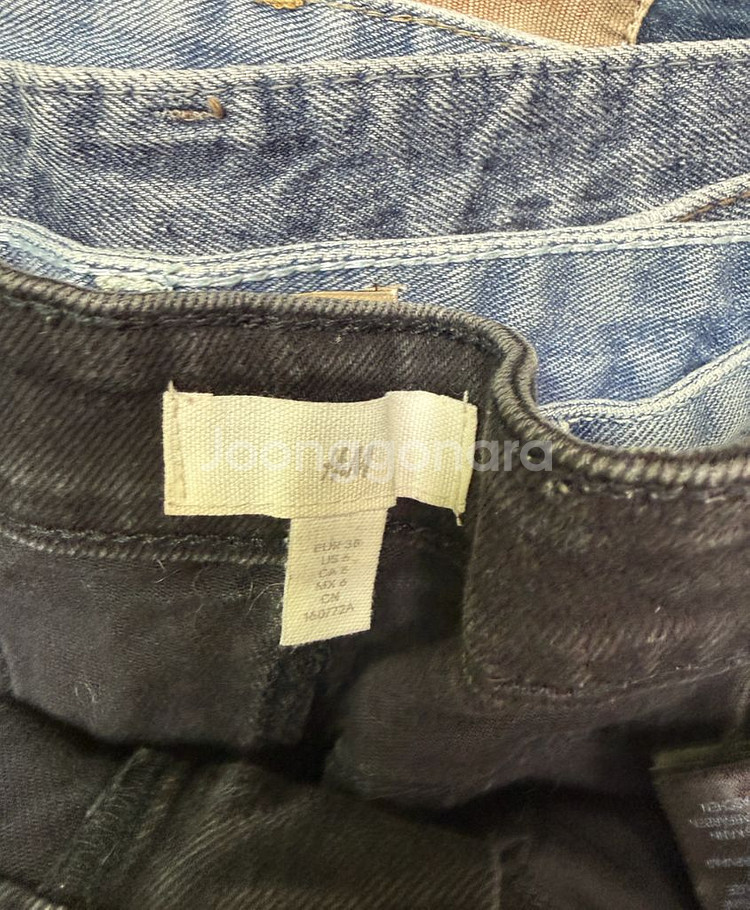 청바지 모음 (H&M, FUBU 등)일괄(사이즈 26)--2