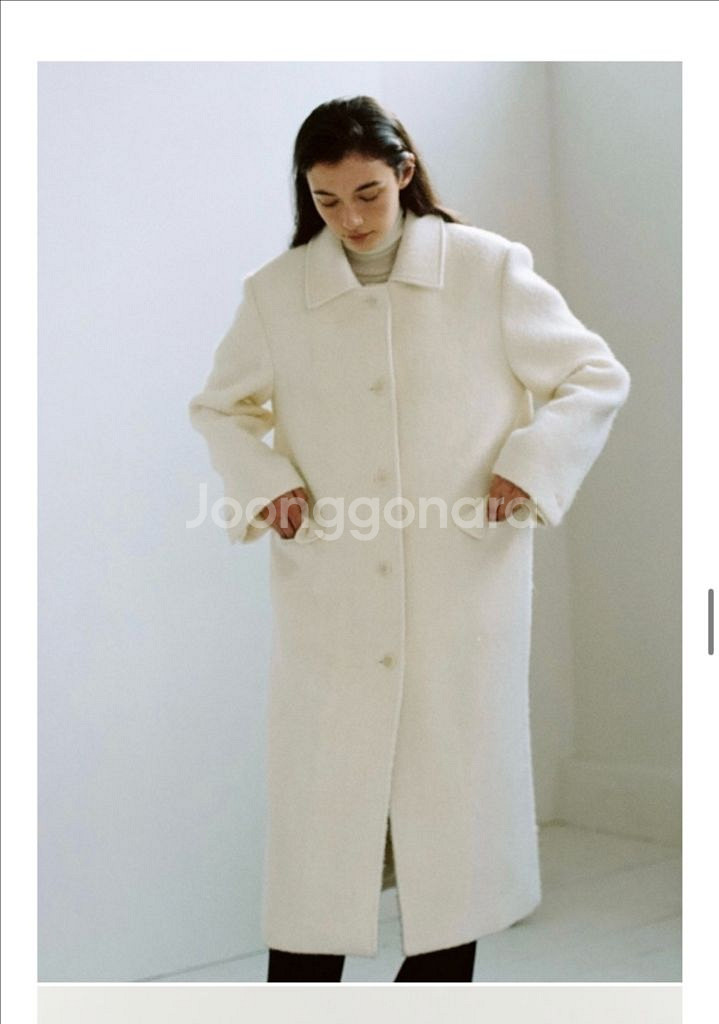 르로브 알파카 싱글 코트(드라이 완료)--0