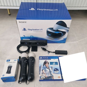 PS4 VR 풀셋+VR게임+PS5 연결젠더
