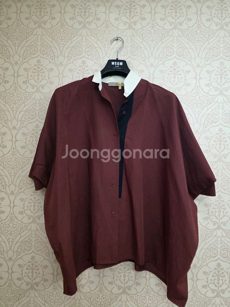 르베이지 카라형 블라우스 91 97 160--0