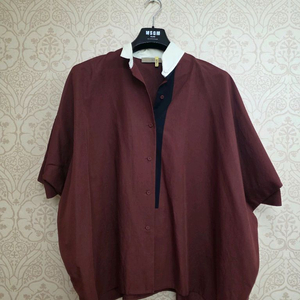 르베이지 카라형 블라우스 91 97 160