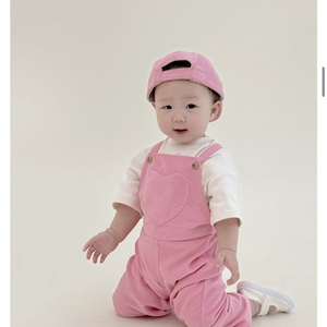 마이포레 하트시그널 오버롤 모자포함