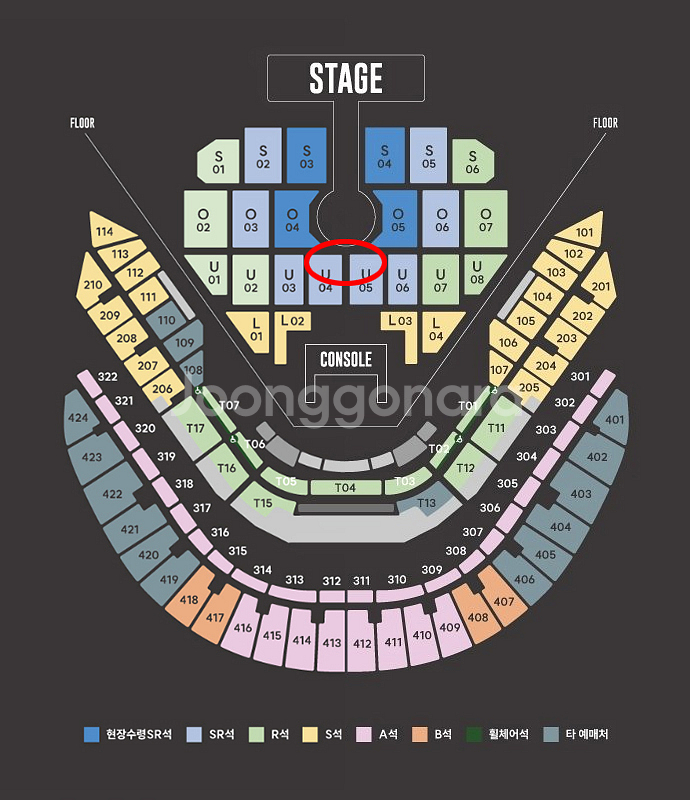 브라운 아이드 소울 콘서트 25(목) SR석 2열~1석--0