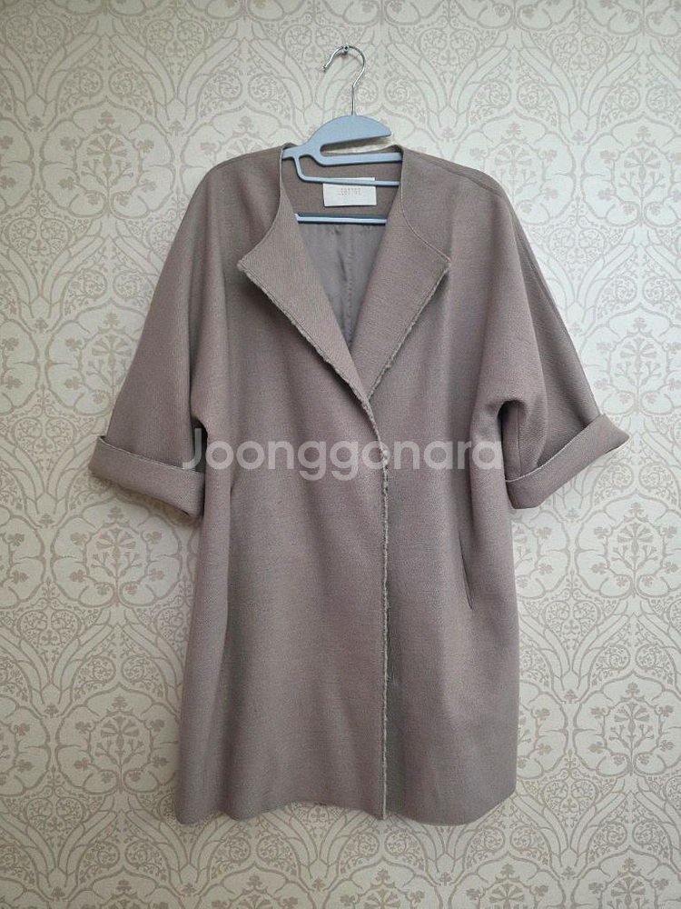 르베이지 봄가을용 코트 88 94 155--1