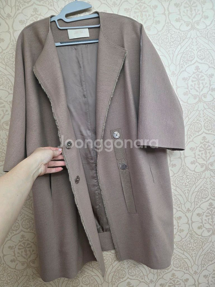 르베이지 봄가을용 코트 88 94 155--4