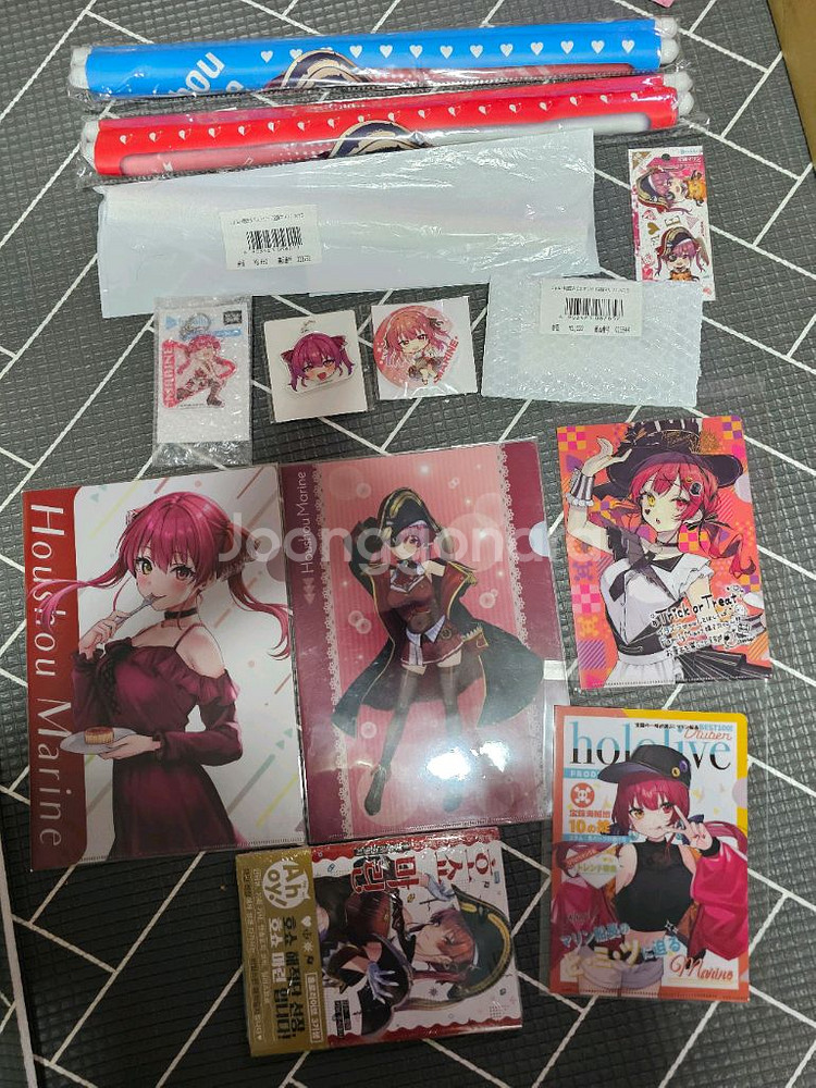 홀로라이브 마린 굿즈 일괄--0