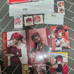 홀로라이브 마린 굿즈 일괄