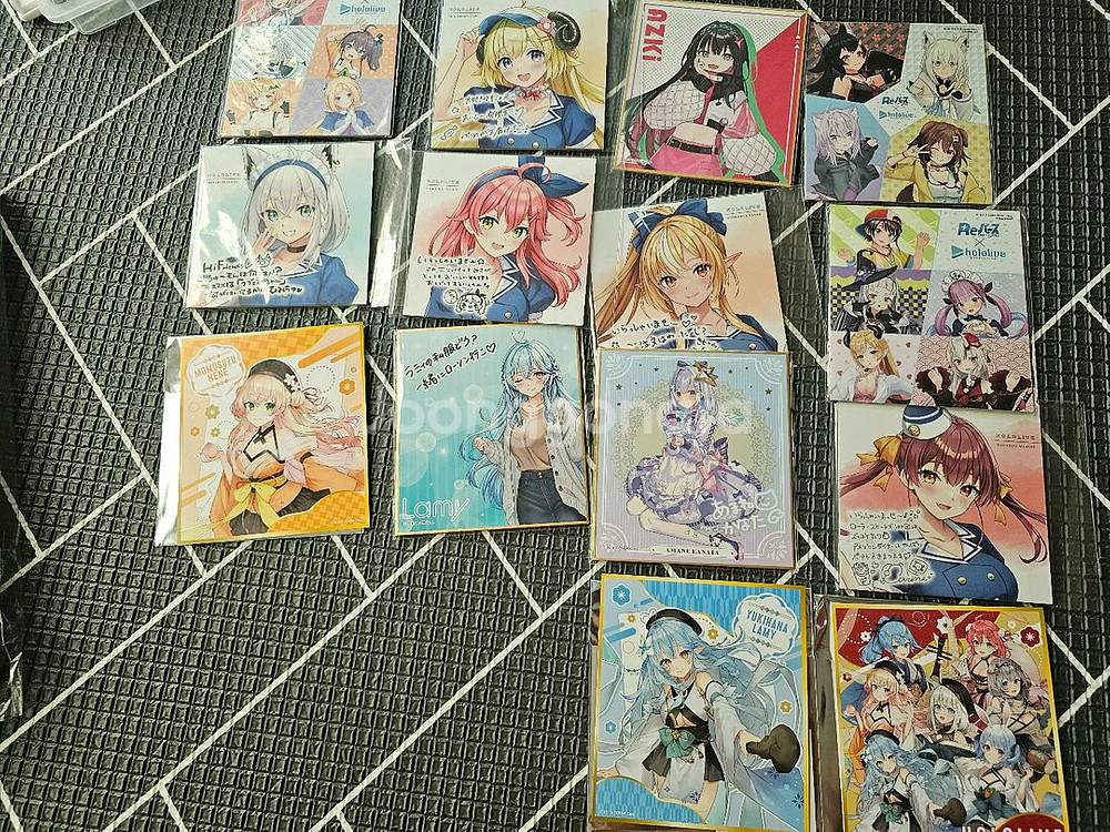 홀로라이브 색지 일괄--0