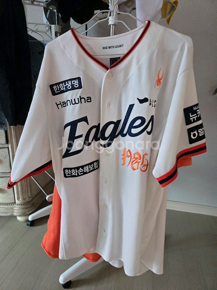 한화이글스 레거시 어센틱 유니폼 문현빈 마킹 2XL--1