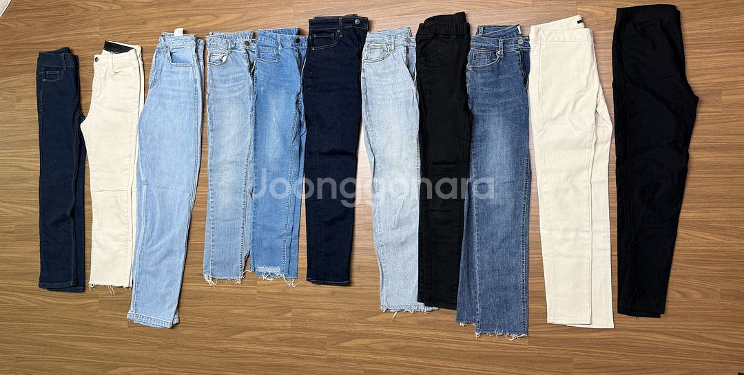청바지 11벌 일괄 (사이즈 25-26)--0