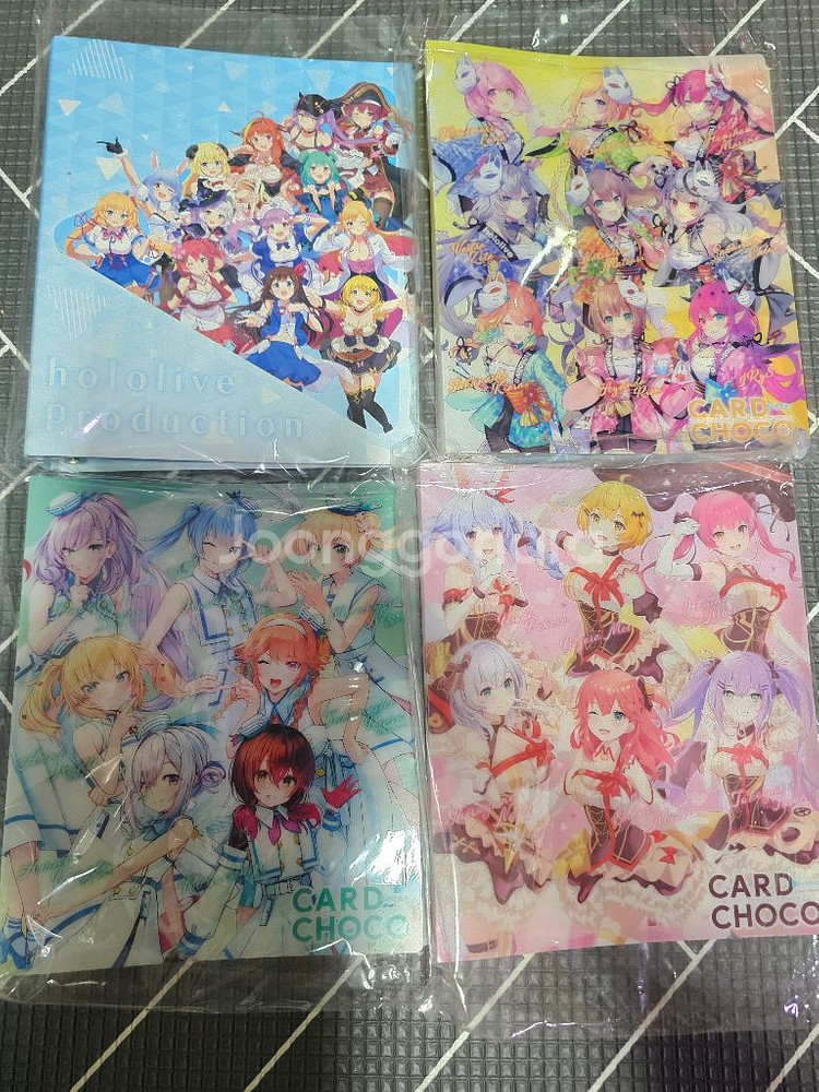 홀로라이브 초코카드 1~4탄(홀로스타즈,4탄클로에제외)--0
