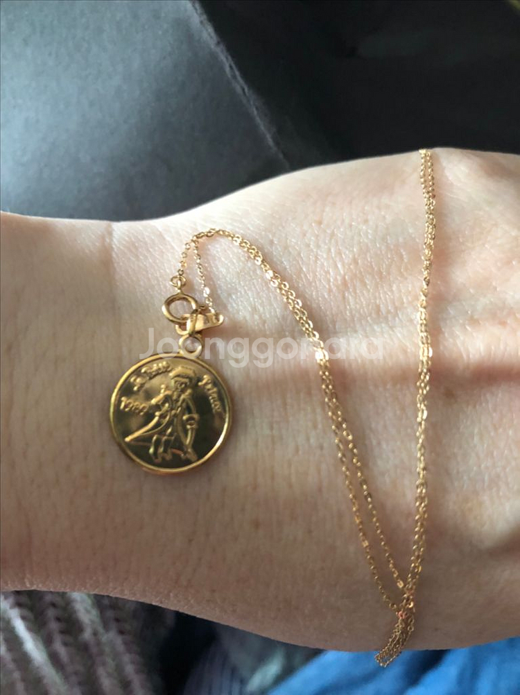 14K 어린왕자 목걸이--0