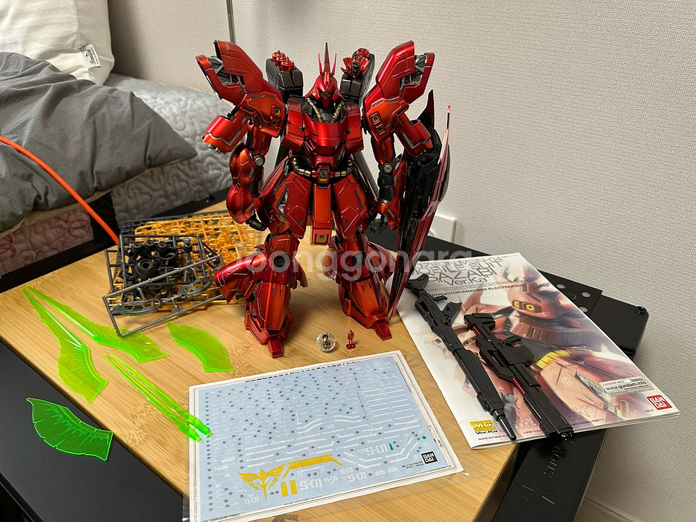 MG사자비 버카 스페셜코팅 가조립(메탈버니어작업)--0