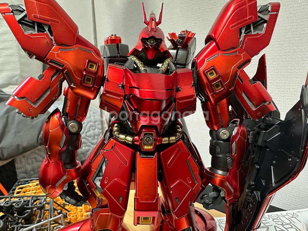 MG사자비 버카 스페셜코팅 가조립(메탈버니어작업)--1