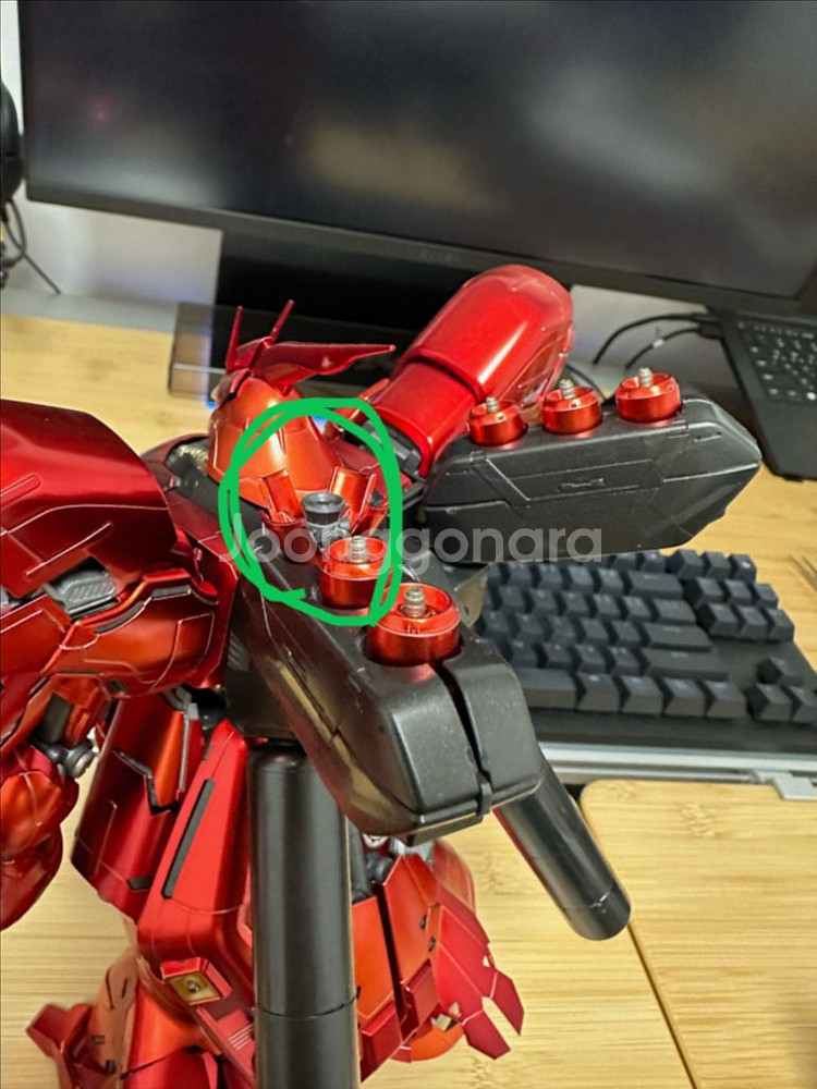 MG사자비 버카 스페셜코팅 가조립(메탈버니어작업)--5