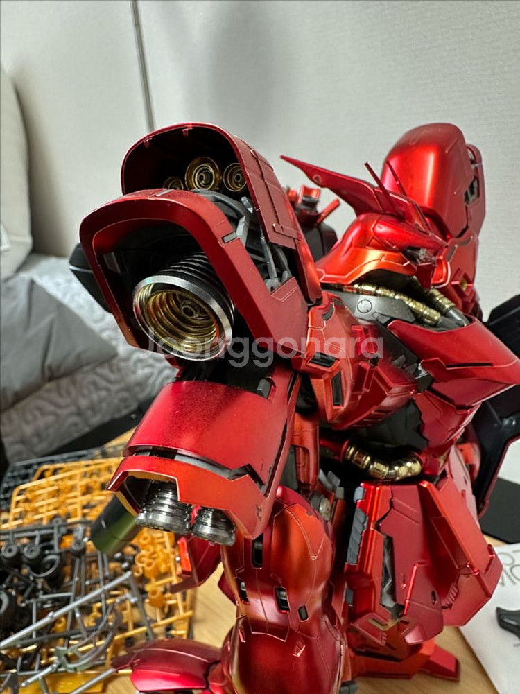 MG사자비 버카 스페셜코팅 가조립(메탈버니어작업)--4