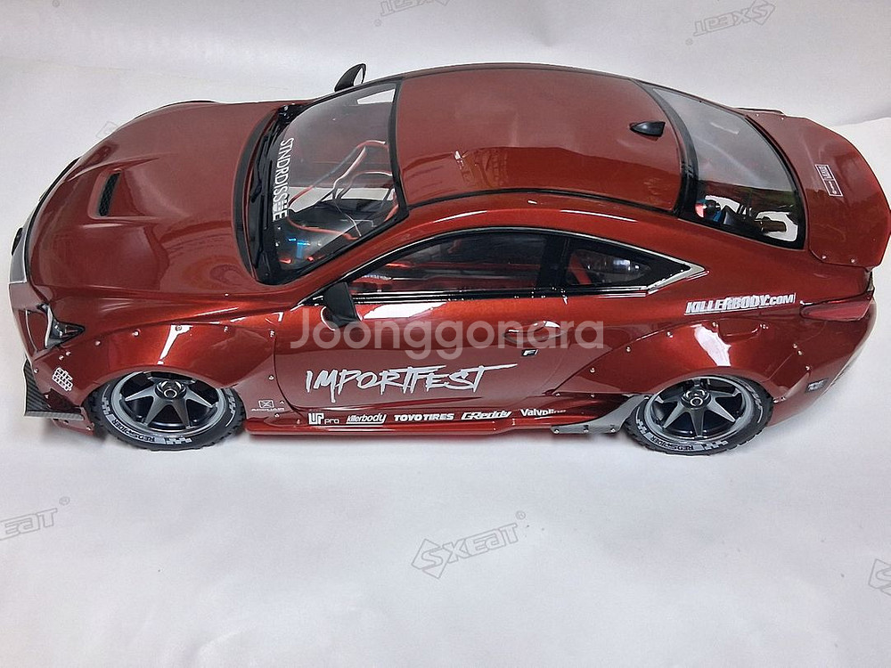 RC카 바디 1/10 렉서스 킬러바디 바디만판매상품--5
