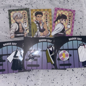 귀멸의칼날 cgv 코스튬뱃지 2탄 3종 일괄