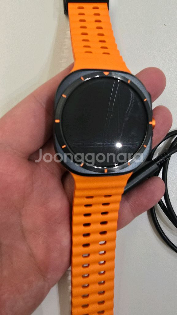 갤럭시워치 울트라 2025 자급제 티타늄 그레이 S급--1