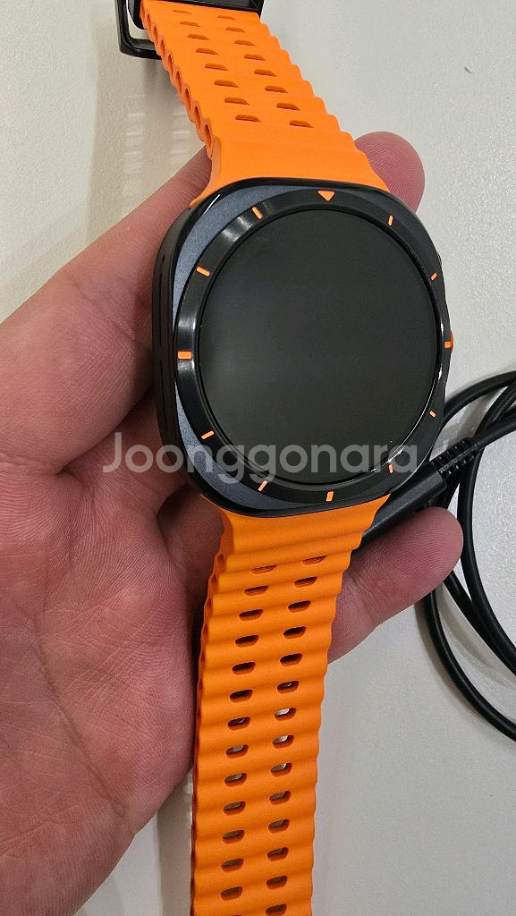 갤럭시워치 울트라 2025 자급제 티타늄 그레이 S급--2