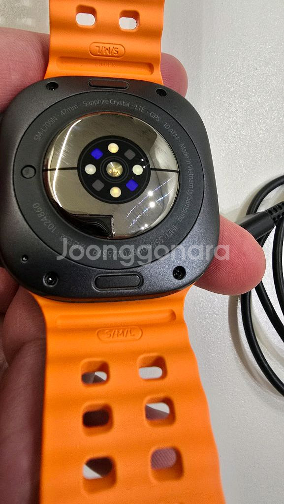 갤럭시워치 울트라 2025 자급제 티타늄 그레이 S급--5