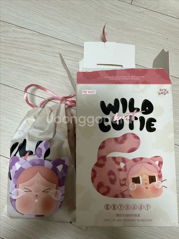 (정품, 새상품) 팝마트 크라이베이비 표범냥이 네온냥이--1
