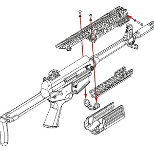 (토이스타) K1A 레일