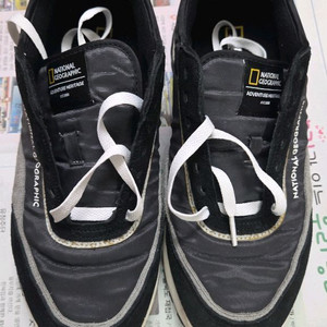 내셔널지오그래픽 운동화 블랙 270mm