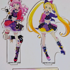 아이카츠 프렌즈 허니캣 페어 아크릴스탠드 에마 마이카