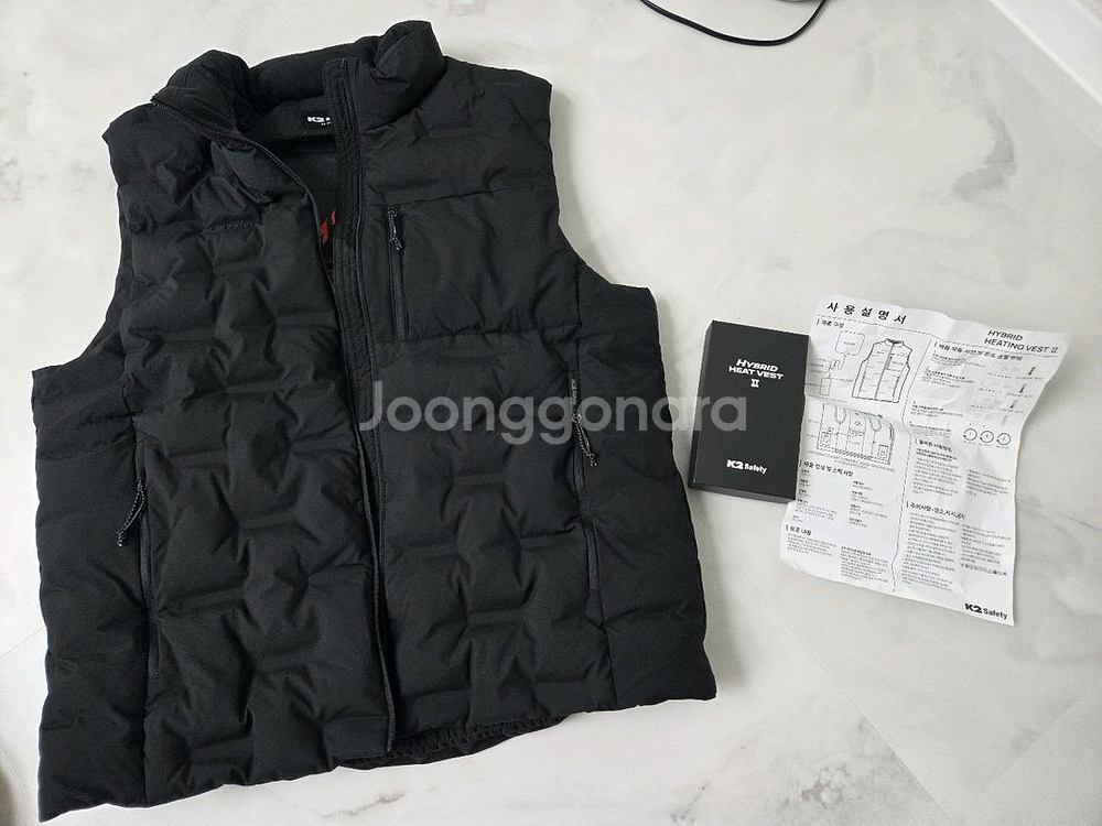 K2 발열조끼 새상품--4