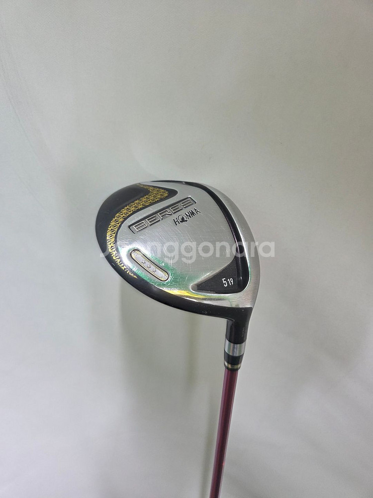 중고골프채 혼마 뉴베레스 3스타 5번 여성용 중고 우드--0