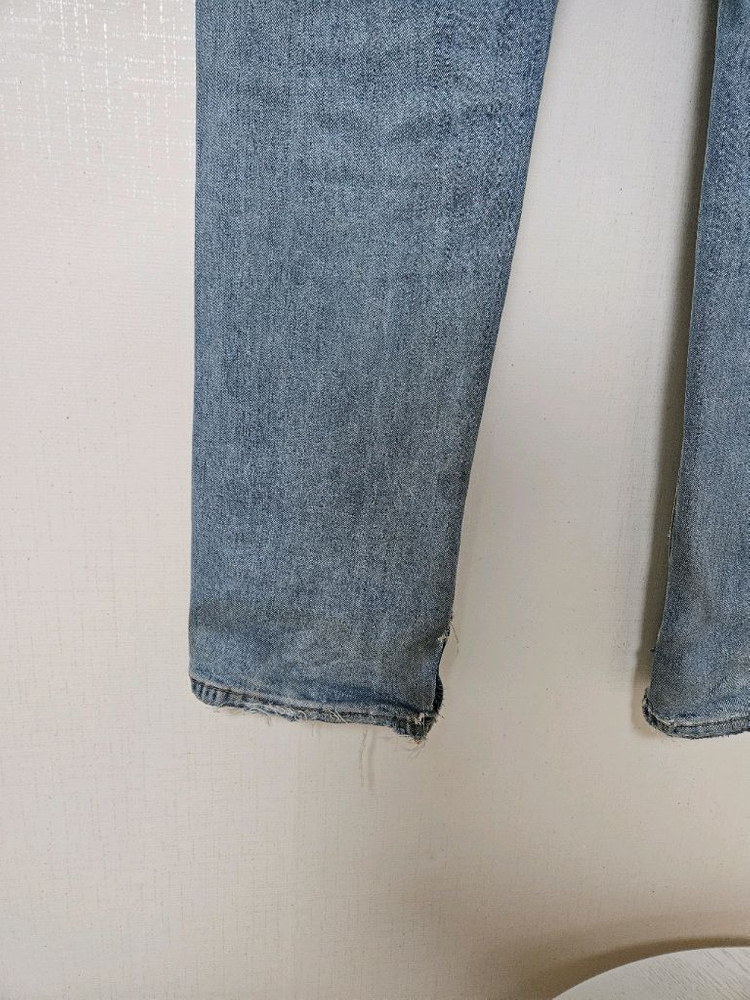 리바이스 505 워싱 데님 청바지--6