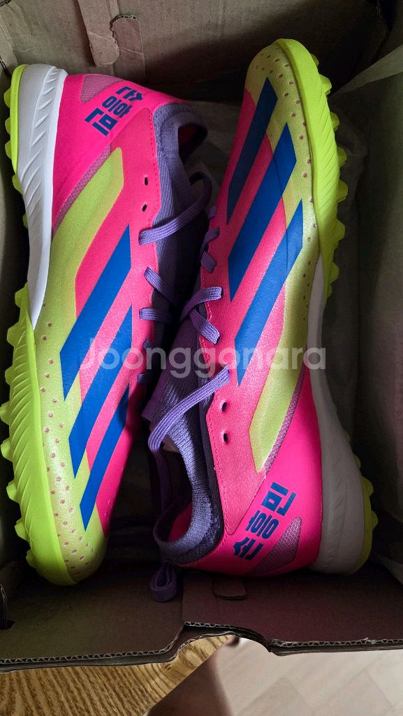 아디다스 X 크레이지패스트 손흥민 풋살화 270mm--0