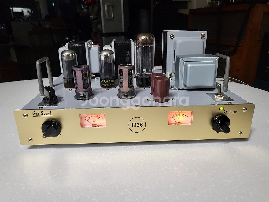 6V6 싱글 인티앰프 팝니다--0