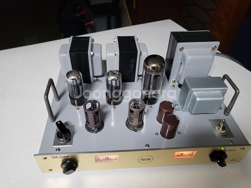 6V6 싱글 인티앰프 팝니다--1