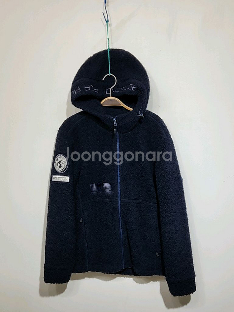 K2 플리스 점퍼 네이비 뽀글이 케이투 후리스 자켓--0