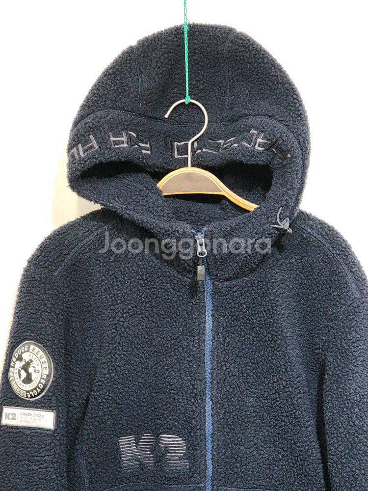 K2 플리스 점퍼 네이비 뽀글이 케이투 후리스 자켓--1