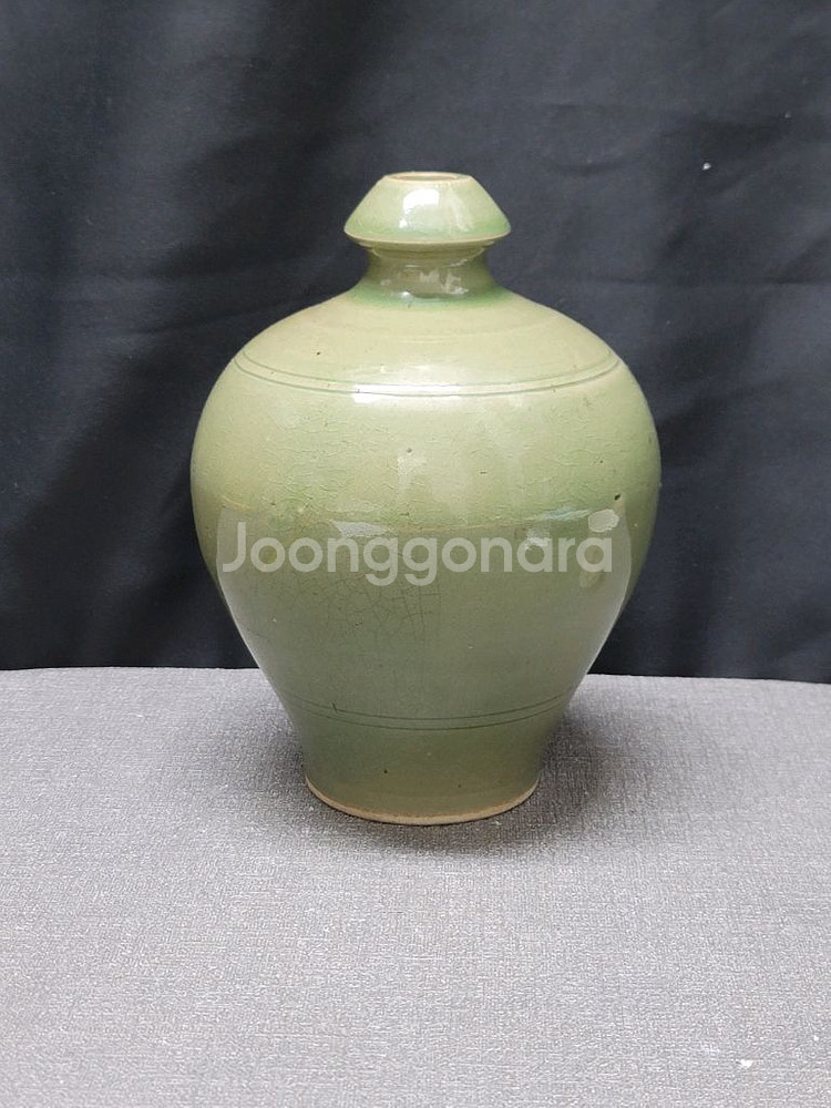 용천요 청자 매병 중국도자기--0