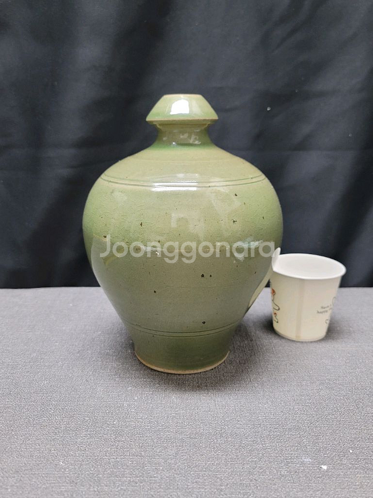 용천요 청자 매병 중국도자기--3