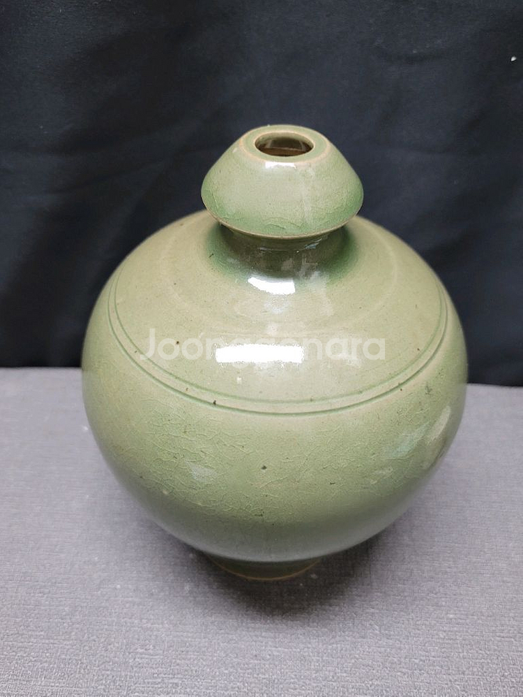 용천요 청자 매병 중국도자기--1