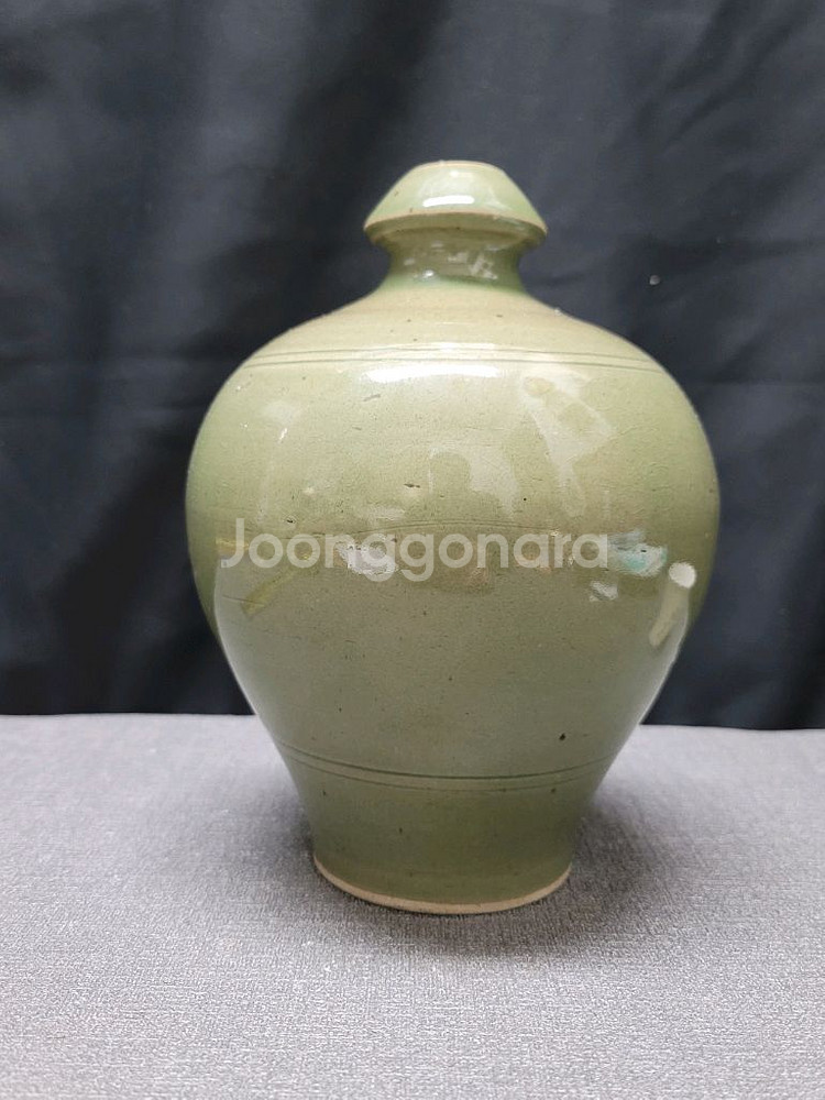 용천요 청자 매병 중국도자기--4