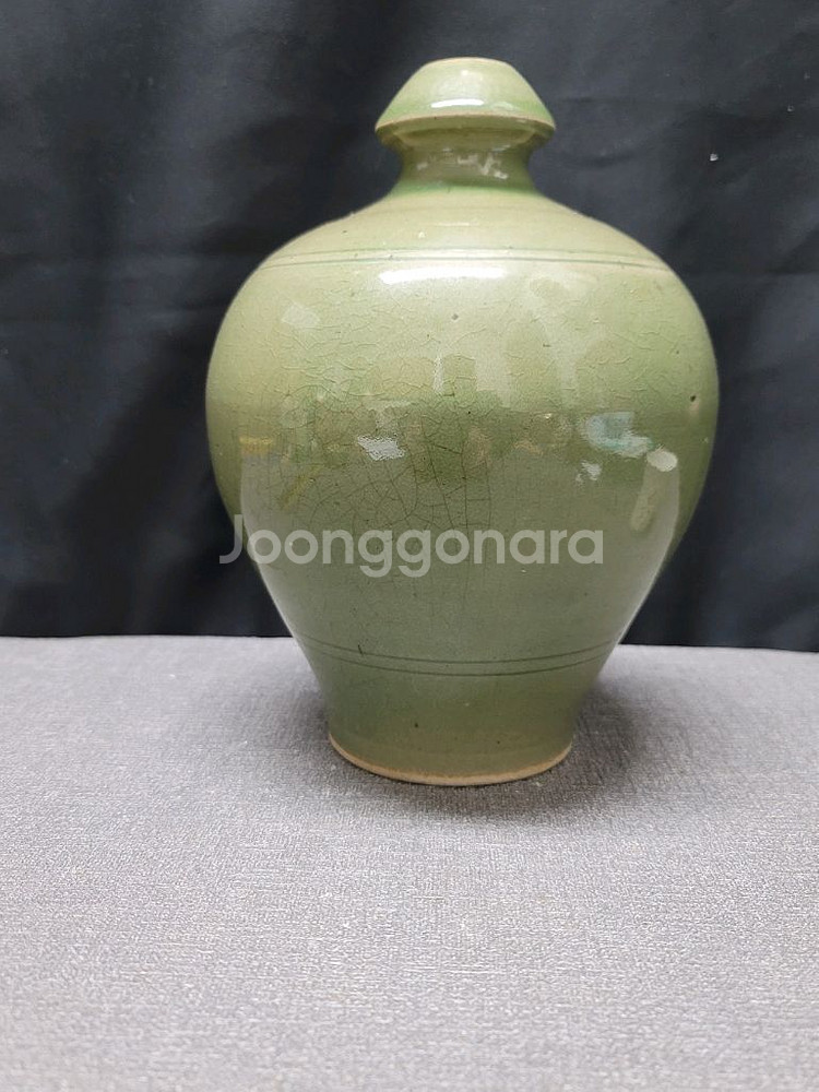 용천요 청자 매병 중국도자기--5