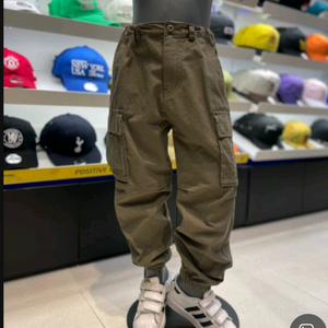 뉴에라키즈 카고 바지 140 택포