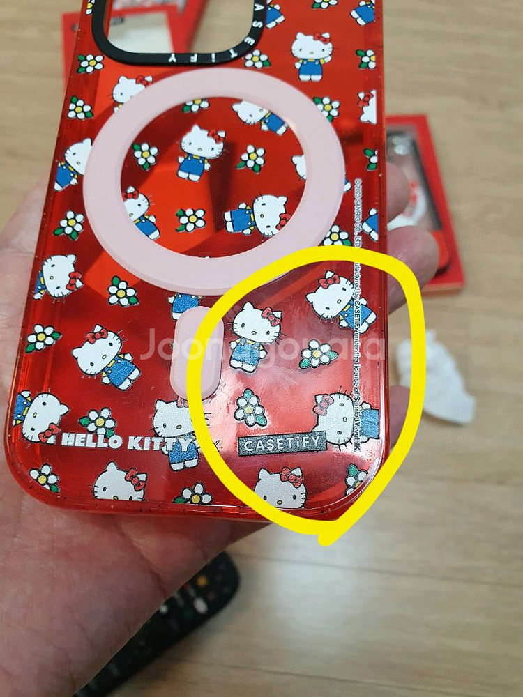 헬로키티 케이스티파이 아이폰 14 프로 케이스 3개--9