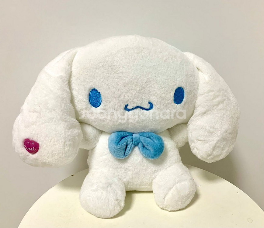 산리오 시나모롤 중형 인형 새것--0