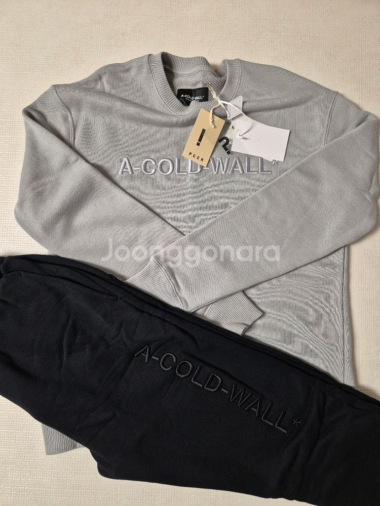 ACW 어콜드월 맨투맨 스웨트 셋업 세트--1