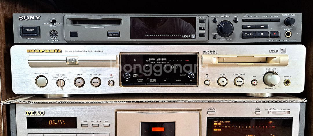 마란츠 CD/MD 콤비네이션 데크 판매 (CM6200)--1