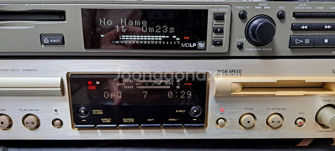 마란츠 CD/MD 콤비네이션 데크 판매 (CM6200)--4